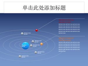 Graphique PPT exquis en Europe et aux États-Unis