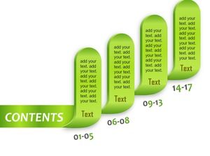 アイコンコレクション絶妙なPPTチャートテンプレートのダウンロード