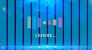 Üst düzey teknoloji rüzgar rekabeti işe alım PPT şablonu