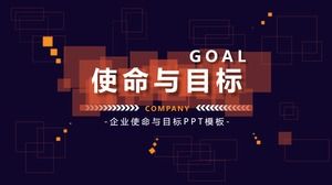 Szablon szkoleniowy PPT do szkolenia misji i celów