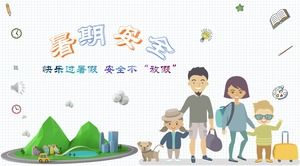 Cours de cours de vacances d'été réunion PPT didacticiel