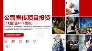 Modelo de PPT do plano de planejamento de investimento do projeto