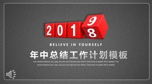 Templat PPT rencana kerja akhir 2019 akhir tahun