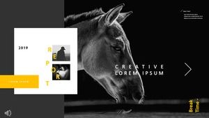 事業計画書PPTテンプレート