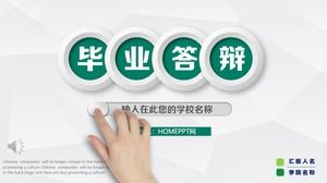 Model de PPT de apărare a tezei de absolvire