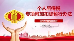 Interpretazione delle misure provvisorie per detrazioni supplementari speciali per i modelli di imposta sul reddito delle persone fisiche