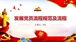 Opracowanie specyfikacji procesu członka partii i szablonu PPT procesu