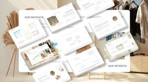 Elegant and fresh suspension design culture creative proposal template ppt template