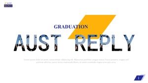 Text geometric picture mask flat geometric style paper defense general ppt template