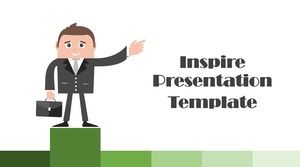 Atmosphère simple exquise rapport d'affaires des fans européens et américains modèle ppt universel (100P)