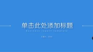 تقرير العمل شقة الحد الأدنى الأزرق