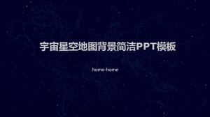 Ciemnoniebieski wszechświat gwiaździste niebo tło proste