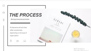 欧美简洁清新的图形排版风格