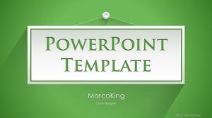 Die Einfachheit des grünen Schatteneffekts