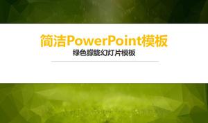 Semplice e semplice sfondo verde sfumato