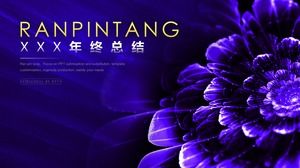 Sales department year-end summary awards ceremony party ppt template (full version)