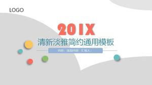 Renk minimalist tarzı evrensel moda