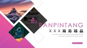 Copertura grafica geometrica copertina stile europeo rivista stile grande immagine tipografia ppt modello