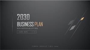 Afaceri europene și americane minimaliste în aur negru