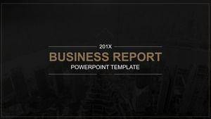 บรรยากาศสีดำที่เรียบง่ายสีดำเรียบลมธุรกิจงานแม่แบบ ppt สรุป