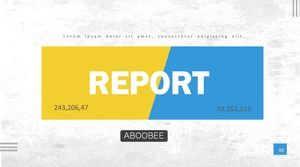 جو عصري أنيق بسيط برسومات هندسية طباعة إبداعية ملخص تقرير قالب ppt