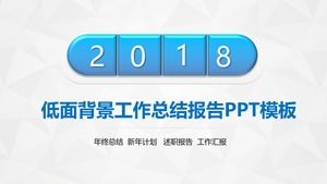 Elegan abu-abu segitiga rendah latar belakang elemen tekstur desain ringkasan kerja laporan ppt template