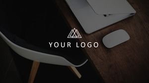 シンプルな雰囲気ファッションスタイル大画像タイポグラフィ欧米のビジネスpptテンプレート