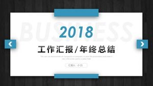 플로팅 레이어 마이크로 입체 그림자 바람 미니멀 패션 흑백 작업 요약 ppt 템플릿