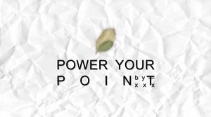 Złożyć papier tło elegancki świeży wiatr sztuka student malarstwo dekoracyjne skalowanie pracy wyświetlić tezy obrony ppt szablon