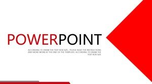 Geometric graphic creative flat practical work summary report ppt template