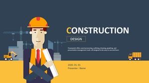 مكافحة ناقلات الرسوم المتحركة الأوروبية والأمريكية الرياح شركة البناء الموظفين نهاية العام تقرير العمل العفن PPT