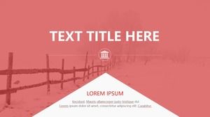 Origami de poligonal dinâmico costura moda criativa atmosfera cartoon modelo de ppt de relatório de negócios prático