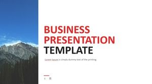 Indah multi-skenario penggunaan grafik suasana majalah mode gaya bisnis yang sederhana template ppt universal