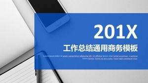 Boş zaman iş büyük harita arka plan düz minimalist çalışma özeti ve plan ppt şablonu