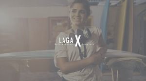 大画像ファッションシンプルタイポグラフィヨーロッパとアメリカの風自動車関連産業作業報告書PPTテンプレート