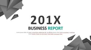 Trójwymiarowy, nisko wielokątowy, kreatywny, minimalistyczny, atmosferyczny biznes praca raport model ppt