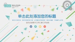 Geometrie spațială tridimensională și linie de artă creativă rezumat de lucrări șablon raport