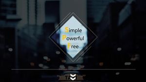 Cienka linia geometryczny prostokąt kreatywny minimalistyczny biznes Europejski i amerykański styl pracy streszczenie szablon ppt