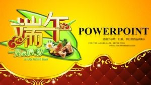 Vendo marrom amor-lindo estilo europeu rendas estilo chinês e ocidental estilo dragão barco relatório relatório ppt template