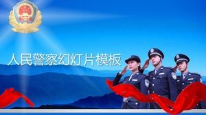 Полиция для общественности, правоохранительные органы для людей-отчет о работе полиции шаблон ppt