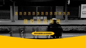 Altenpflege in leeren Nestern - Sommer-Sozialpraxis ppt-Vorlage (Vollversion)