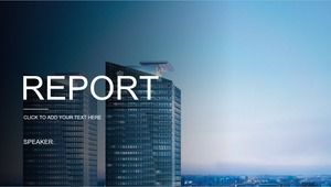 Business Big Picture Cover Dreieck kreative Atmosphäre flache Business Ppt Vorlage