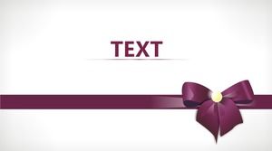 Modello ppt della cartolina d'auguri di benedizione dell'amico del regalo di vita semplice