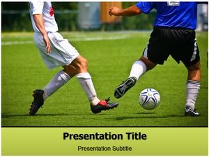 Стадион атлетика-страсть футбол спорт ppt шаблон