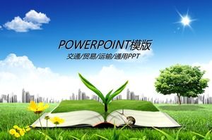 Popularyzacja szablonu ppt dotyczącej ochrony środowiska