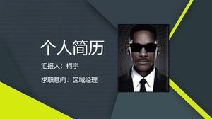 Zaprojektuj zaawansowany szablon osobistego CV ppt