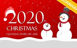 原作者称呼可能是最好的圣诞节ppt模板