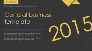 Dünne Linien und Formen minimalistische visuelle kreative gelbe schwarze minimalistische Geschäft ppt Vorlage