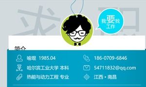 PPT design master персональное резюме шаблон ppt