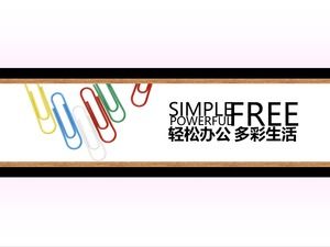 Fácil vida colorida de la oficina: la función de la plantilla de color ppt